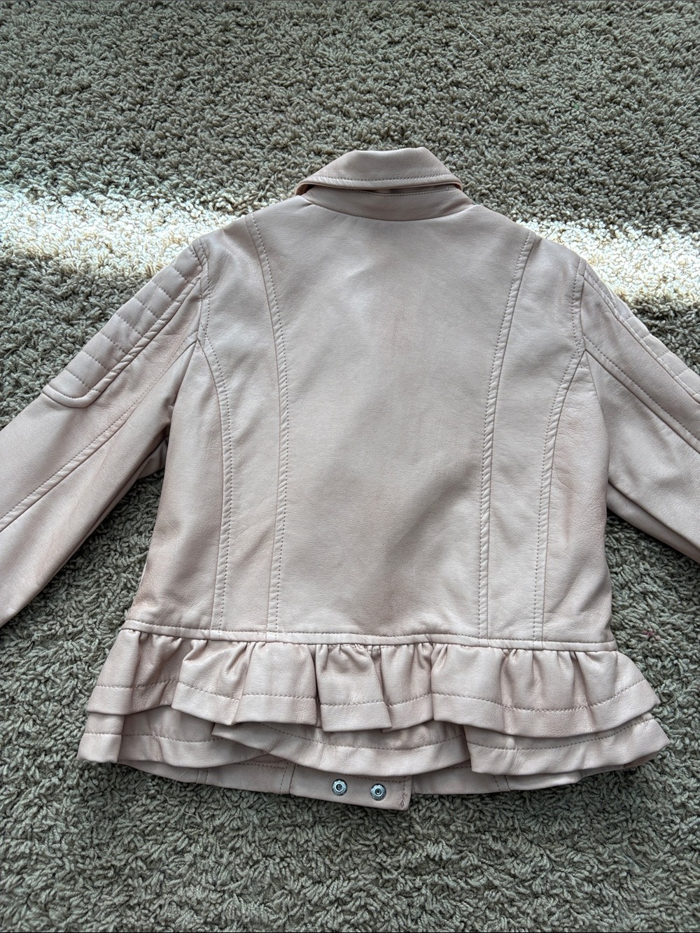 Urban Republic Women's Blush Pink Moto Jacket - Picture 4 of 4